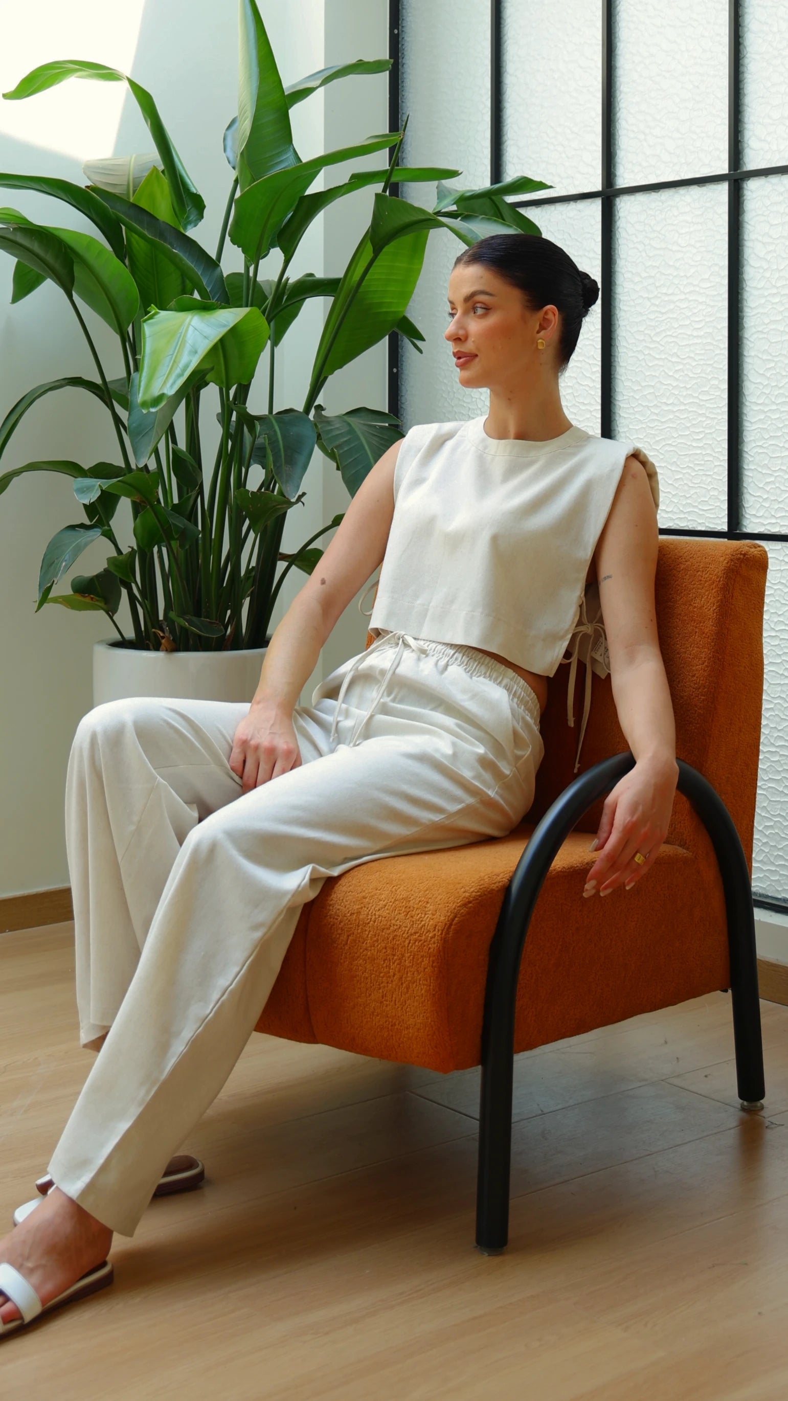 The Florence - Linen Beige Set