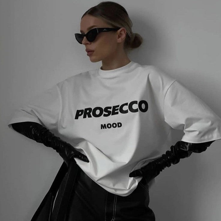 The Original Prosecco Oversize Pure Cotton Shirt