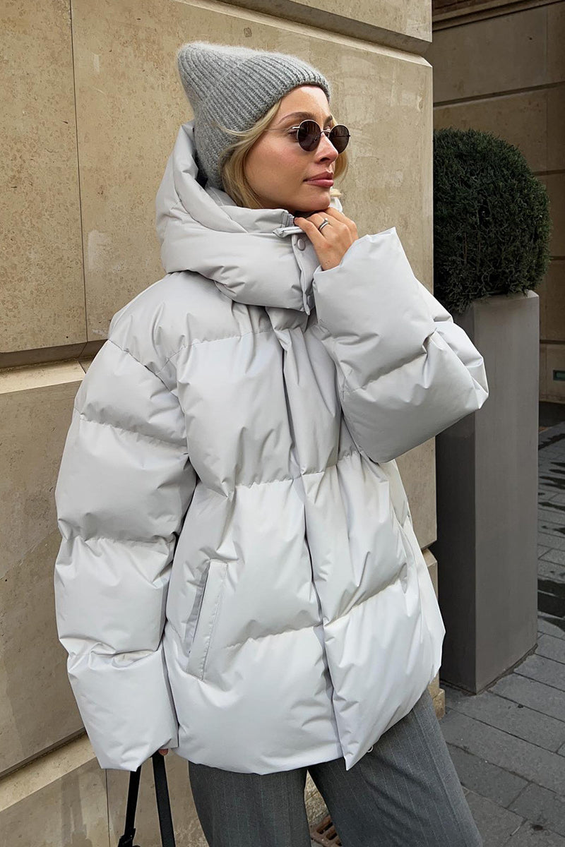 Stylische, übergroße Pufferjacke für Damen