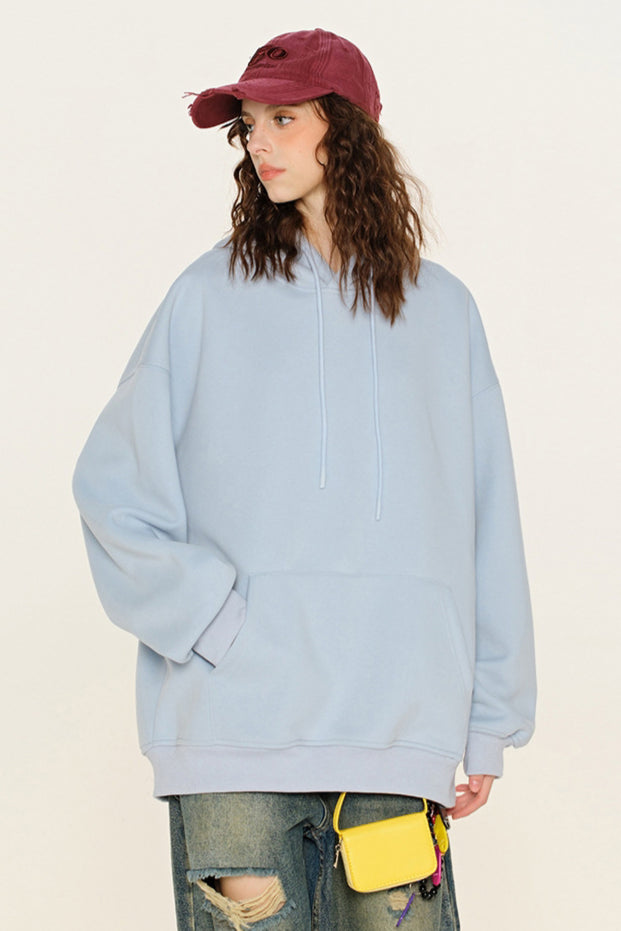 Winter Hoodie Oversize Wärmender Kapuzenpullover Casual