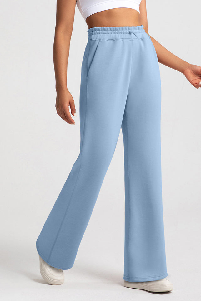 Pantalon confort à jambes larges pour femmes