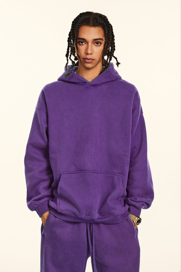 Oversize Hoodie Kapuzenpullover Sweatshirt Bequem Lang Modisch