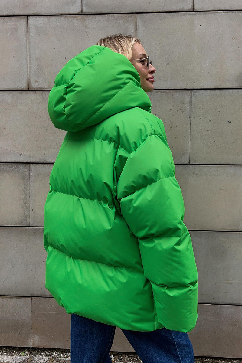 Stylische, übergroße Pufferjacke für Damen