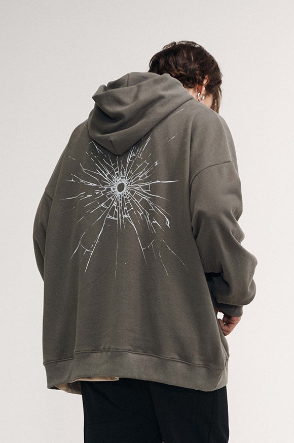 Men's Casual Oversized Hoodie with Graphic Print