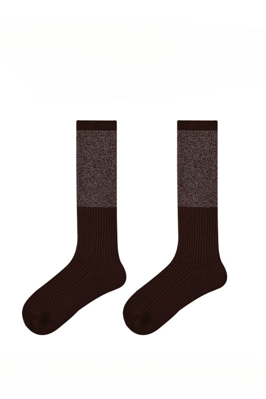 Chaussettes de cheville texturées et élégantes