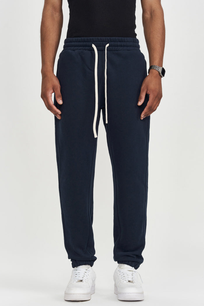 Adjustable Drawstring Essential Fleece Joggers