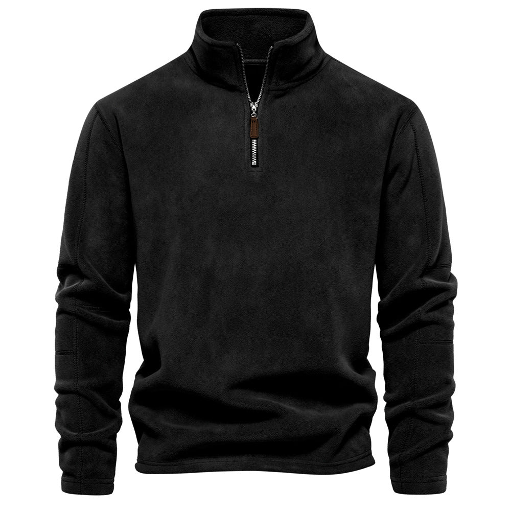 Men's Polar Fleece Half-Zip Sweatshirt