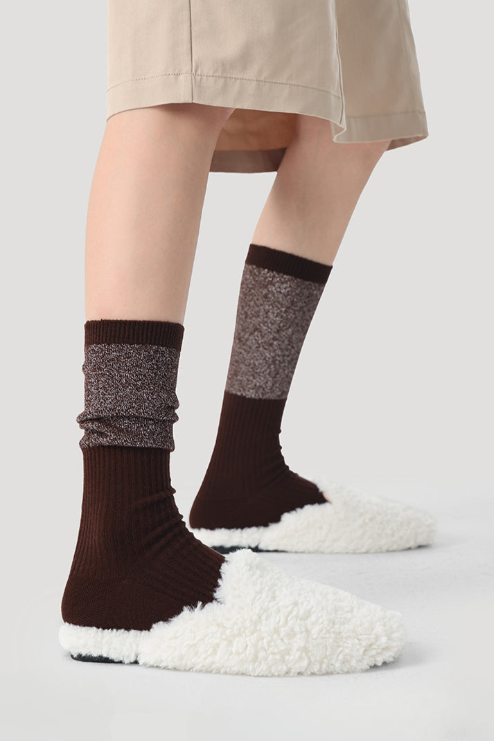 Chaussettes de cheville texturées et élégantes