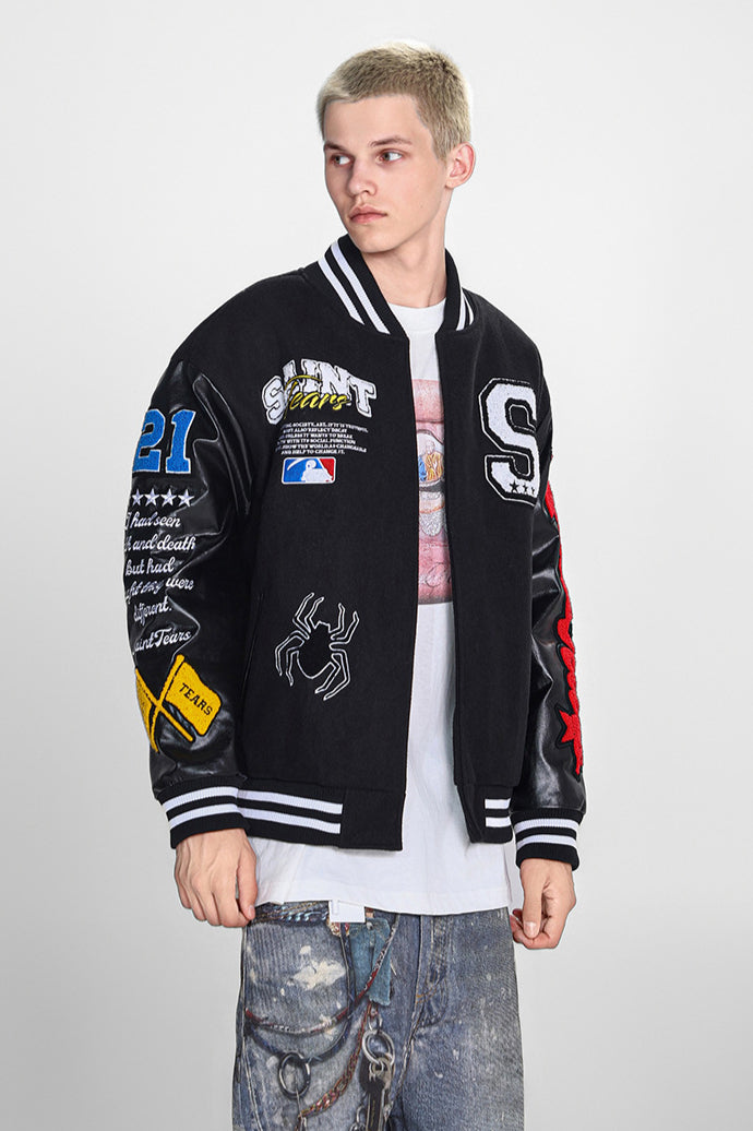 College-Letterman-Jacke für Herren 