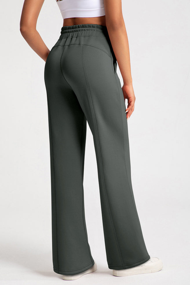 Pantalon confort à jambes larges pour femmes